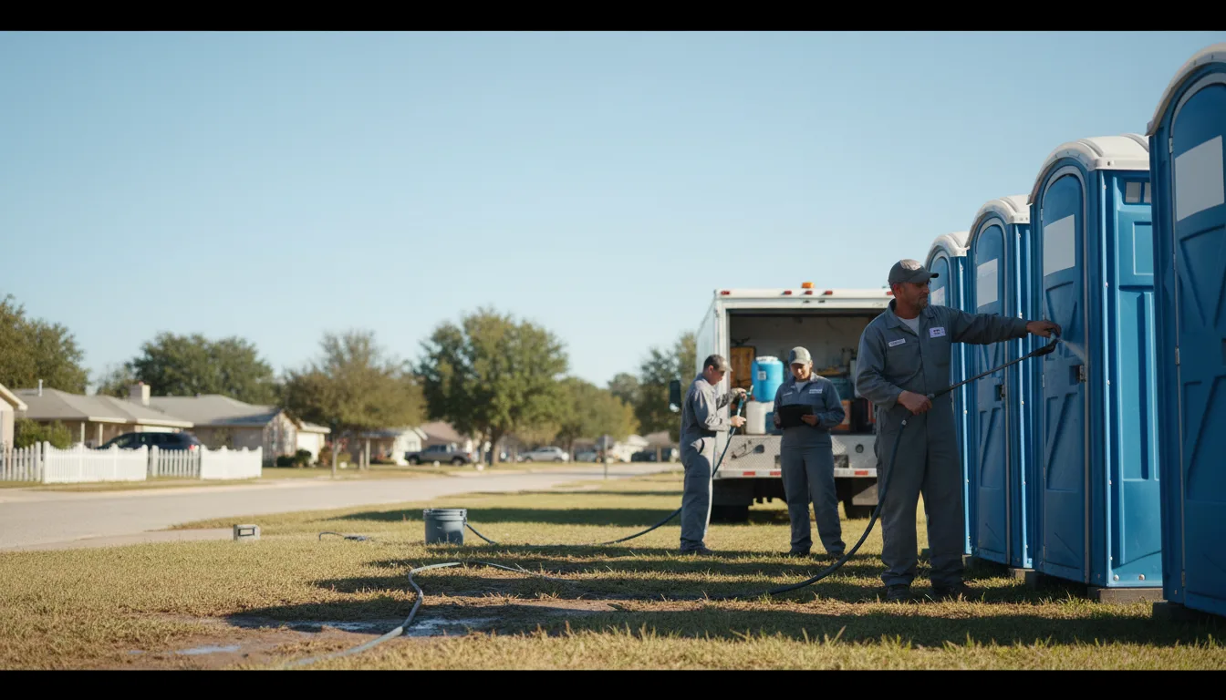 Long-Term Portable Toilet Rental in Kathleen, FL near me